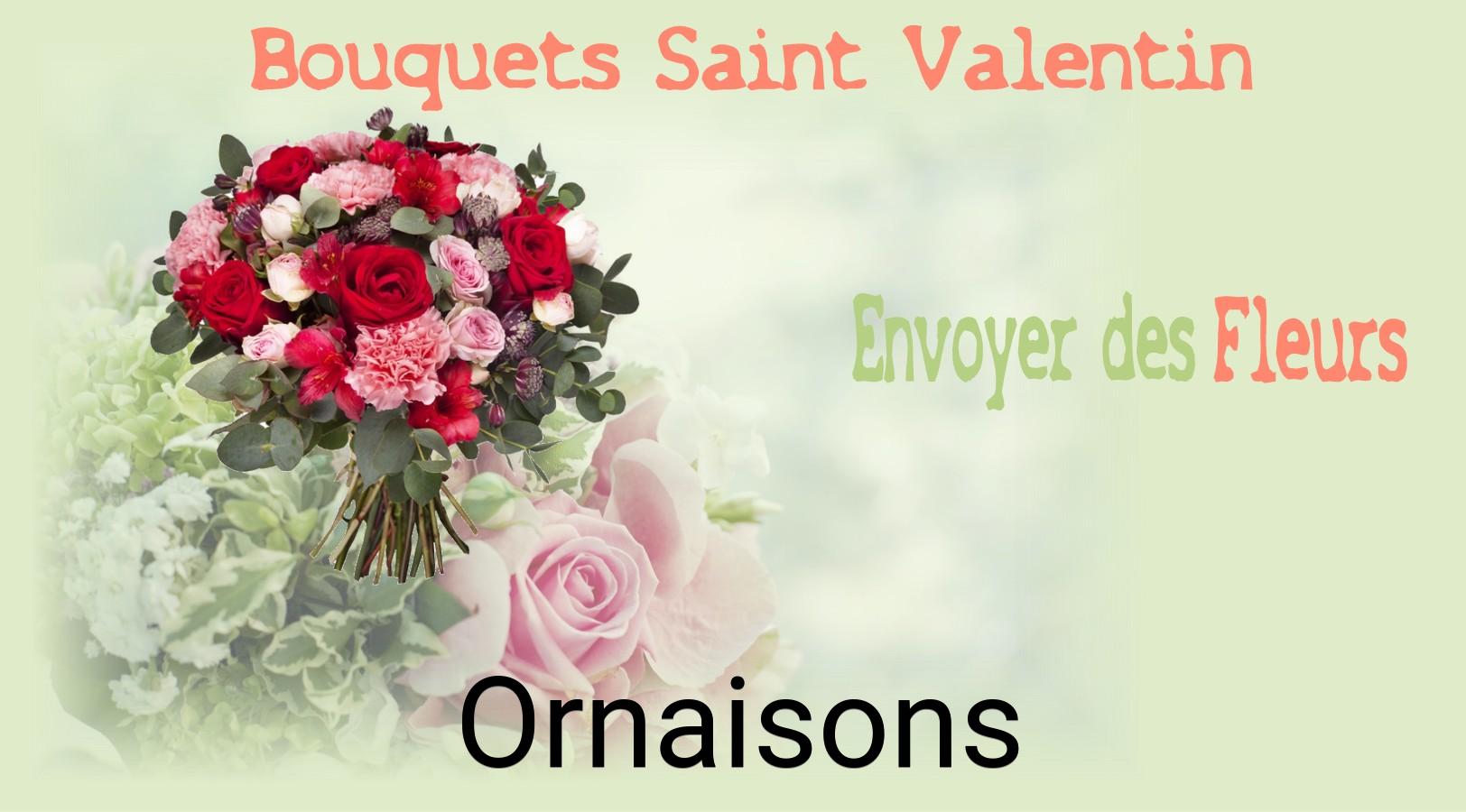 Roses de Saint-Valentin livrées à Ornaisons